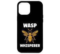 Custodia per iPhone 12 Pro Max Cute Little wasp Funny Minimalist Simple Whisperer wasp