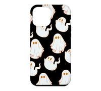 Custodia per iPhone 12 Pro Max Cute Spooky Ghost Pastel Goth Retro Groovy Halloween Black