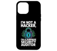 Custodia per iPhone 12 Pro Max Cybersecurity Pen Tester Not A Hacker Security Auditor
