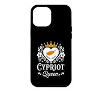 Custodia per iPhone 12 Pro Max Cypriot Queen Cyprus Flag Proud Cypriot Woman