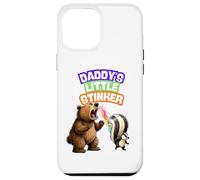 Custodia per iPhone 12 Pro Max Daddys Little Stinker Bear Skunk Puzza campeggio nei boschi