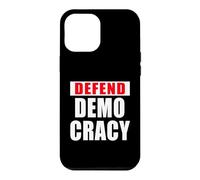 Custodia per iPhone 12 Pro Max DEFENDI DEMOCRAZIA Bold