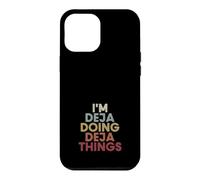 Custodia per iPhone 12 Pro Max Deja Name Deja Personalized Name First Given