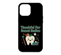 Custodia per iPhone 12 Pro Max Dentista del Ringraziamento - Grato per dolci sorrisi