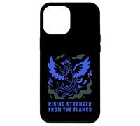 Custodia per iPhone 12 Pro Max Design "Rising Stronger Phoenix" - Inspirational