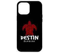 Custodia per iPhone 12 Pro Max Destin Florida Design a forma di tartaruga marina Destin FL