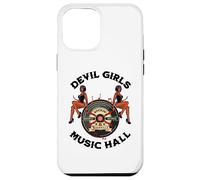 Custodia per iPhone 12 Pro Max Devil PinUp Girl 1950's Rock Roll Rockabilly Uomo Donna