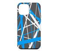 Custodia per iPhone 12 Pro Max Diagonal Dynamics Medio-Blu e Bianco