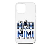 Custodia per iPhone 12 Pro Max Dio mi ha regalato tittles mamma e mimi nonna Festa della mamma