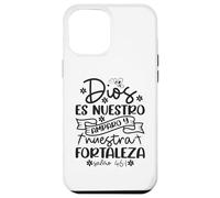Custodia per iPhone 12 Pro Max Dios es nuestro amparo y fortaleza
