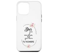 Custodia per iPhone 12 Pro Max Dios tiene un plan que lleva tu nombre