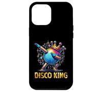 Custodia per iPhone 12 Pro Max Disco King Costume 70s Dance Parties LED Disco Light Dabbing