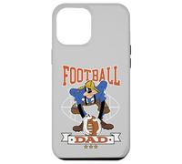 Custodia per iPhone 12 Pro Max Disney Football Dad Sports Goofy Father's Day Gift
