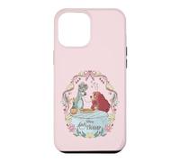 Custodia per iPhone 12 Pro Max Disney Lady and the Tramp Valentine's Day Spaghetti Kiss