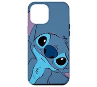 Custodia per iPhone 12 Pro Max Disney Lilo and Stitch Cute Stitch Face Slate Gray