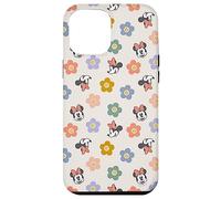 Custodia per iPhone 12 Pro Max Disney Minnie Mouse Springtime Fiori e Happy Smiles