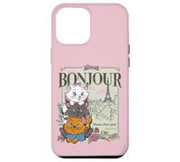 Custodia per iPhone 12 Pro Max Disney The Aristocats Marie Toulouse & Berlioz Bonjour