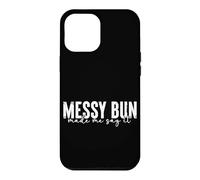 Custodia per iPhone 12 Pro Max Disordinato Bun Madre Divertimento