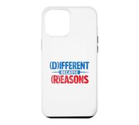 Custodia per iPhone 12 Pro Max Diverso Perché Ragioni Divertente Satira Politica