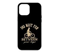 Custodia per iPhone 12 Pro Max Divertente 2 ° più divertente tra le gambe bicicletta vintage