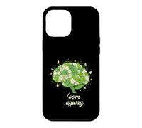 Custodia per iPhone 12 Pro Max Divertente Bloom Comunque Cervello Floreale Detto Sarcastico