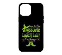 Custodia per iPhone 12 Pro Max Divertente costume da donna con scritta "This is my awesome lunch lady"