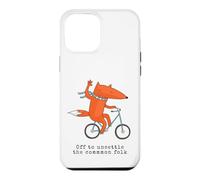 Custodia per iPhone 12 Pro Max Divertente inglese detti off to commit Tomfoolery stile Fox