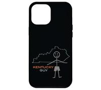 Custodia per iPhone 12 Pro Max Divertente Kentucky Design, KY Boys Kentucky Souvenir