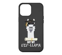 Custodia per iPhone 12 Pro Max Divertente laurea per lui e lei ha ottenuto il mio lama Dip-Llama