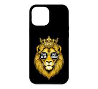 Custodia per iPhone 12 Pro Max Divertente leone che dice questo fuori rabbia sarcastico
