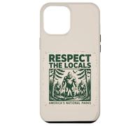 Custodia per iPhone 12 Pro Max Divertente rispetto La gente del posto Cryptids Folklure Sasquatch