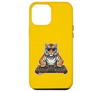 Custodia per iPhone 12 Pro Max DJ Tiger Indossare Occhiali Da Sole - Urban Streetwear Dance Music