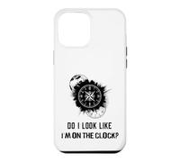 Custodia per iPhone 12 Pro Max Do I Look Like I'm On The Clock Funny Sarcastic Saying