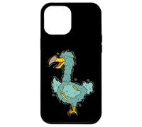 Custodia per iPhone 12 Pro Max Dodo Uccello con occhiali e libro