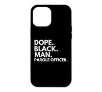 Custodia per iPhone 12 Pro Max Dope Black Man, agente per la libertà vigilata, Afro-American Pride