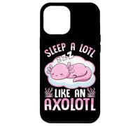 Custodia per iPhone 12 Pro Max Dormi un sacco come un axolotl