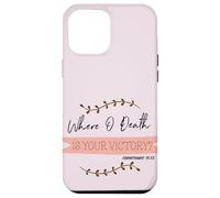Custodia per iPhone 12 Pro Max Dove O morte è la tua vittoria? Corinzi 15:55 Pasqua