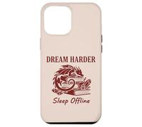Custodia per iPhone 12 Pro Max Dream Harder Sleep Offline Dragon Reader Fantasy Libri