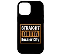 Custodia per iPhone 12 Pro Max Dritto Fuori Bossier City Louisiana USA Retro Vintage