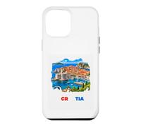 Custodia per iPhone 12 Pro Max Dubrovnik Croazia Costa Adriatica Vacanze di viaggio