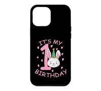 Custodia per iPhone 12 Pro Max È il mio primo compleanno Bunny Child Girl