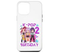 Custodia per iPhone 12 Pro Max È il mio secondo compleanno La simpatica ragazza del secondo compleanno di Chibi Kpop
