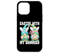 Custodia per iPhone 12 Pro Max Easter With My Gnomies Graphic For Family Bunny Ears Gnome