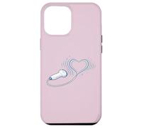 Custodia per iPhone 12 Pro Max Ecografo Ultrasound Tech Heart Probe Love Scanner
