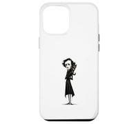 Custodia per iPhone 12 Pro Max Edgar Allan Poe Beloved Cat