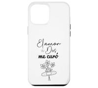 Custodia per iPhone 12 Pro Max El amor de Dios me curó.