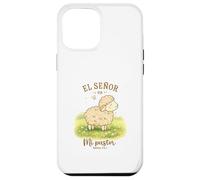 Custodia per iPhone 12 Pro Max El Señor Es Mi Pastor Agnello Design Salmo 23:1 Carino Pecora
