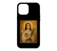 Custodia per iPhone 12 Pro Max Elegante Icona Cattolica di Santa Maria Goretti
