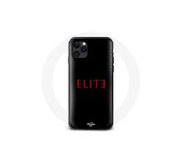 Custodia per iPhone 12 Pro Max Elite Stagione 5 Logo Rosso Fondo Nero