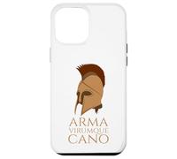Custodia per iPhone 12 Pro Max Eneide - Mitologia romana - Arma Virumque - Latino classico